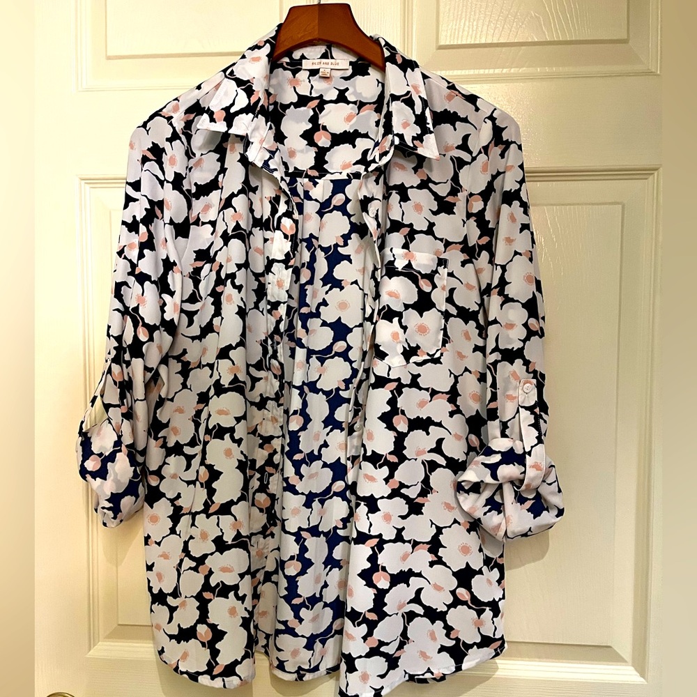L Skies Are Blue blouse